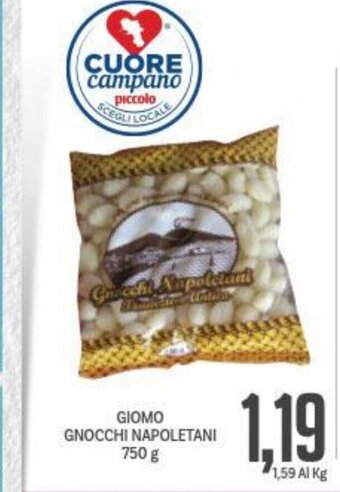 Supermercati Piccolo Giomo Gnocchi Napoletani 750 g offerta