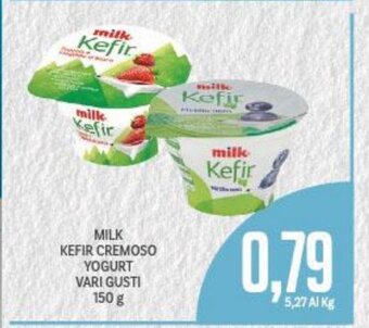 Supermercati Piccolo Milk Kefir Cremoso Yogurt Vari Gusti 150 g offerta