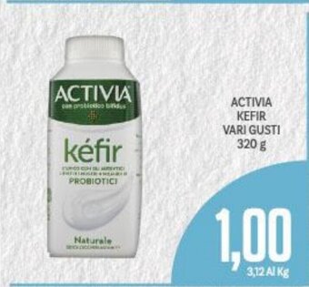 Supermercati Piccolo Activia Kefir Vari Gusti 320 g offerta