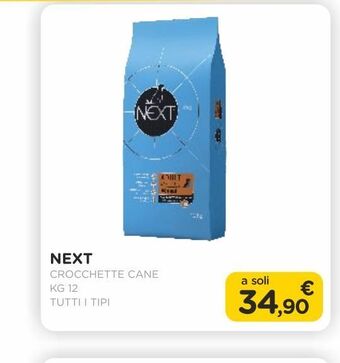 Arcaplanet Next /crocchette cane / kg.12 / tutti i tipi offerta