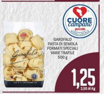 Supermercati Piccolo Garofalo Pasta Di Semola Formati Speciali Varie Trafile 500 g offerta