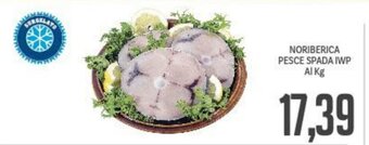 Supermercati Piccolo Noriberica Pesce Spada IWP Al Kg offerta