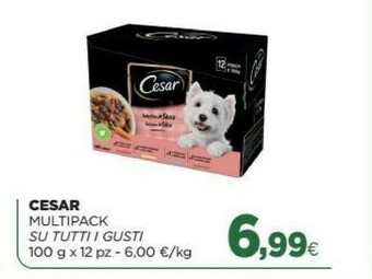 L´Isola dei Tesori Cesar Cibo per cani offerta