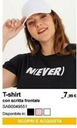 Terranova T-shirt uomo offerta
