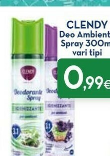 Proshop Clendy Deo Ambiente Spray offerta