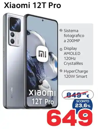 Euronics Xiaomi 12T Pro offerta