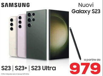 Euronics Samsung Galaxy S23 offerta