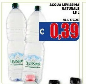 Vivo Supermercati Levissima Acqua offerta