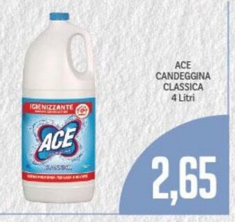 Supermercati Piccolo ACE Candeggina Classica 4 Litri offerta