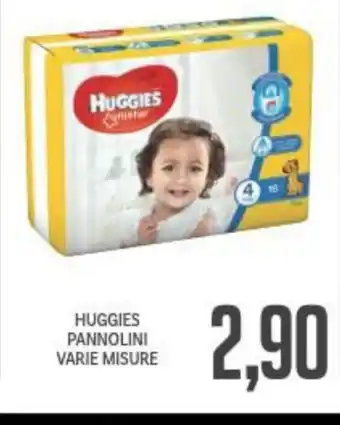 Supermercati Piccolo Huggies Pannolini Varie Misure offerta