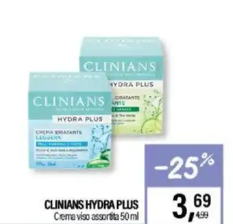 Caddy's Clinians Hydra Plus Crema viso assortita 50 ml offerta