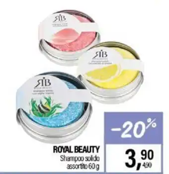 Caddy's Royal Beauty Shampoo solido assortito 60 g offerta