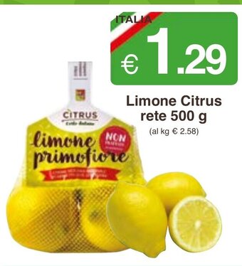 Limone Citrus rete 500 g