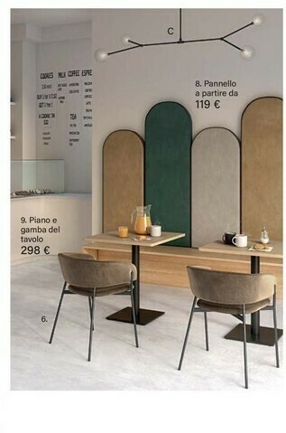Maisons du Monde Piano A Gamba Del Tavolo offerta