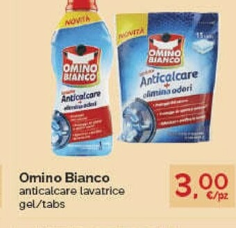 Prodet Omino Bianco Anticalcare Lavatrice Gel / Tabs offerta