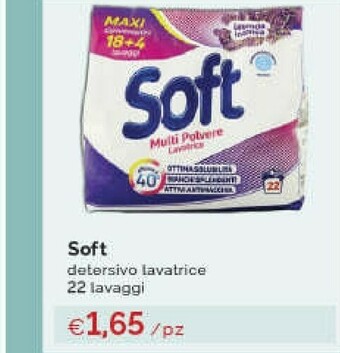 Prodet Soft Detersivo Lavatrice offerta