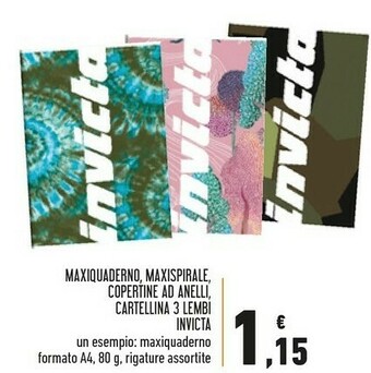 Conad Superstore Invicta Maxiquaderno offerta