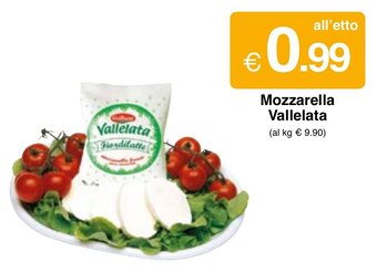 Sì con te Superstore Mozzarella Vallelata offerta