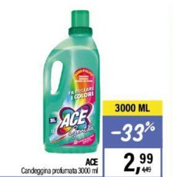 Caddy's Ace Candeggina profumata 3000 ml offerta
