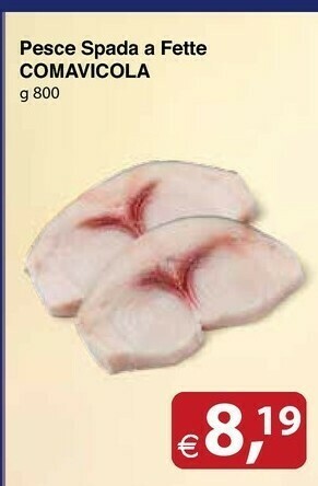Docks Cash&Carry Pesce Spada A Fette Comavicola offerta