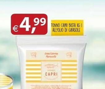 Docks Cash&Carry Tonno Capri Busta All Olio Di Girasole offerta