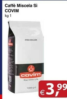 Docks Cash&Carry Covim Caffe Miscela Si offerta