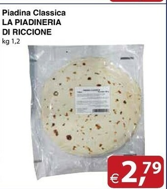 Docks Cash&Carry La piadineria di riccione Piadina Classica offerta