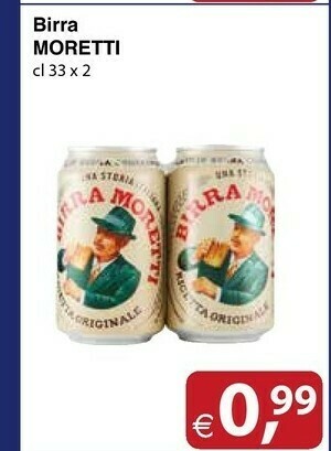 Docks Cash&Carry Birra Moretti - Birra Moretti 660 G(ml) offerta
