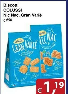 Colussi Nic Nac La Dolce Fattoria