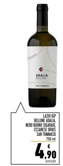 Conad Superstore San Tommaso - Syrah 750 G(ml) offerta