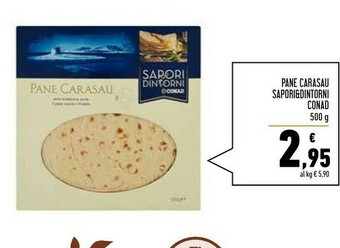 Conad Superstore Conad Sapori&Dintorni Pane Carasau offerta
