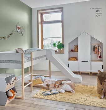 Letto A Soppalco/ Scivolo