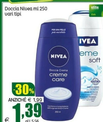 Elite Nivea Doccia Creme Care offerta