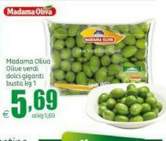 Elite Madama oliva Olive Verdi Dolci Giganti offerta