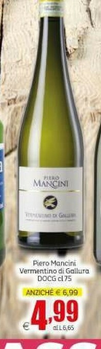 Elite Mancini Vino bianco offerta