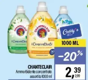 Caddy's Chanteclair Ammorbidente concentrato assortito 1000 ml offerta