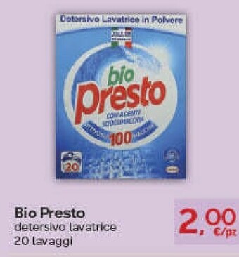 Prodet Presto Detersivo Lavatrice 20 Lavaggi offerta