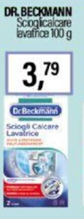Caddy's Dr. Beckmann Scioglicalcare lavatrice 100 g offerta