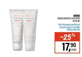 Avene Crema Idratante Assortita UV 40 ml