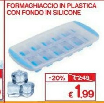 Satur Ormaghiaccio In Plastica Con Fondo In Silicone offerta