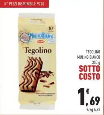 Conad Mulino Bianco Tegolino 350 g offerta