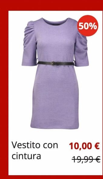 Piazza Italia Vestito con cintura offerta