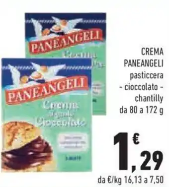 Conad Paneangeli Crema pasticcera - cioccolato - chantilly da 80 a 172 g offerta