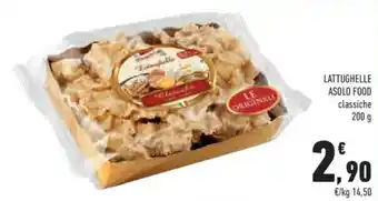 Conad Lattughelle Asolo Food classiche 200 g offerta