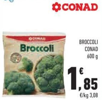 Conad Conad Broccoli 600 g offerta