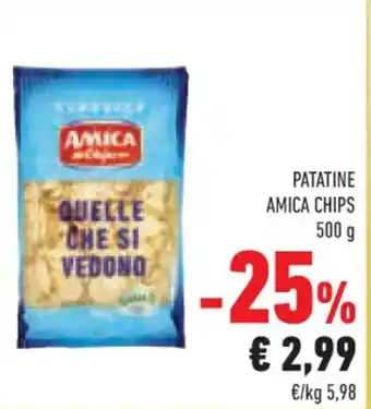 Conad Amica Chips Patatine 500 g offerta