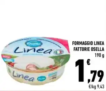 Conad Osella Formaggio Linea Fattorie 190 g offerta