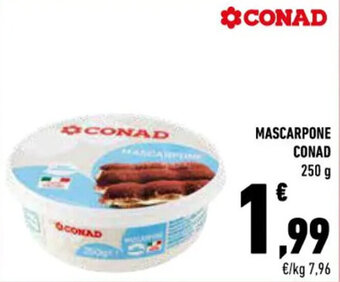 Conad Conad Mascarpone 250 g offerta