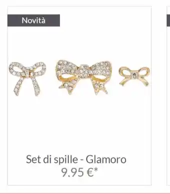 Set di spille glamoro