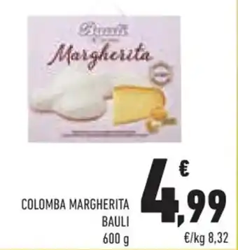 Conad Bauli Colomba Margherita 600 g offerta